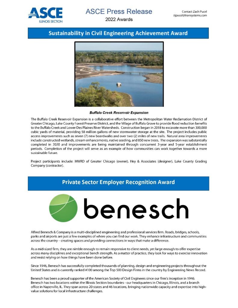 Illinois Section ASCE – American Society of Civil Engineers