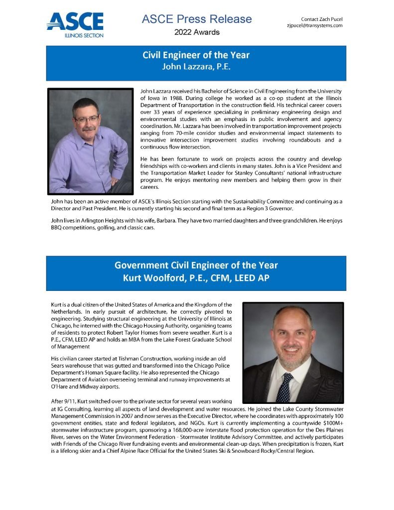 Illinois Section ASCE – American Society of Civil Engineers