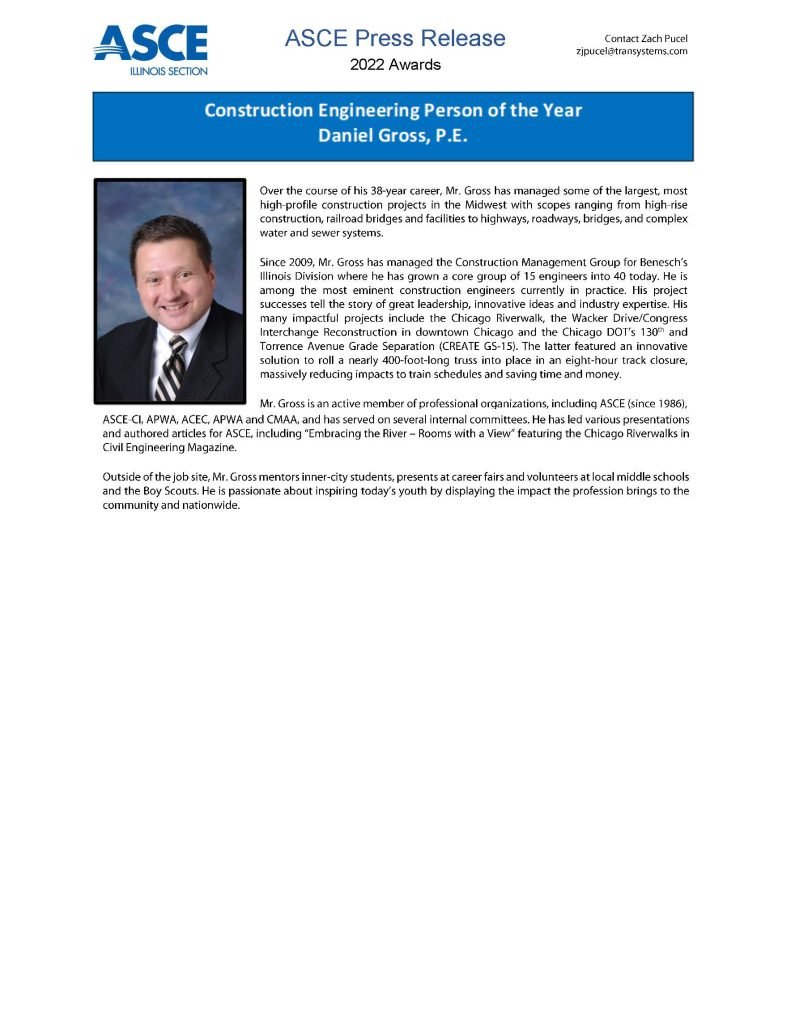 Illinois Section ASCE – American Society of Civil Engineers